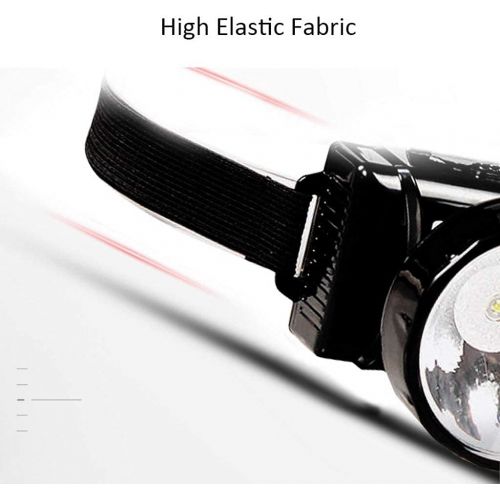  FCYIXIA Headlamp Headlight 3 Modes Runners Headlamps Led for Hiking,Camping,Reading,Fishing,Outdoor Sports