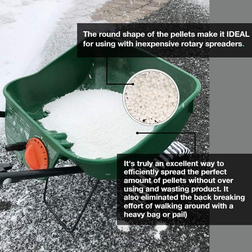  FDC 96% Pure CALCIUM CHLORIDE Snow & Ice Melt Pellets - 5 Gallon