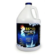FDC 35% Liquid Calcium Chloride Snow & Ice Melter  Preventer (4x1 Gallon)