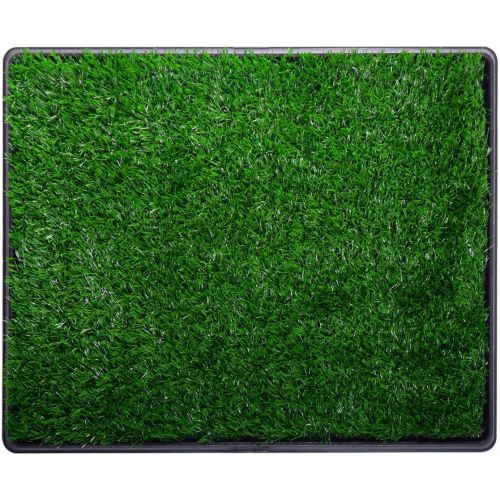  FDIN Washable 20 X 25 Pet Potty Dog Training Grass Puppy Pad Drain Tray