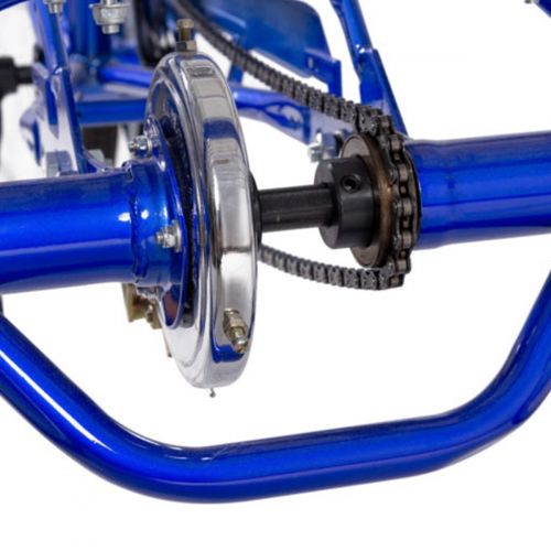  FDInspiration Blue 3-Wheel Bicycle Adult Tricycle w/ Storage Basket