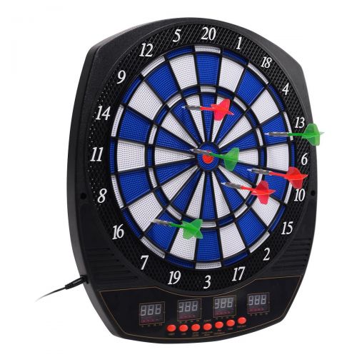  FDInspiration 20 Electronic Dart Board LCD Display Sound Effects w Score Review