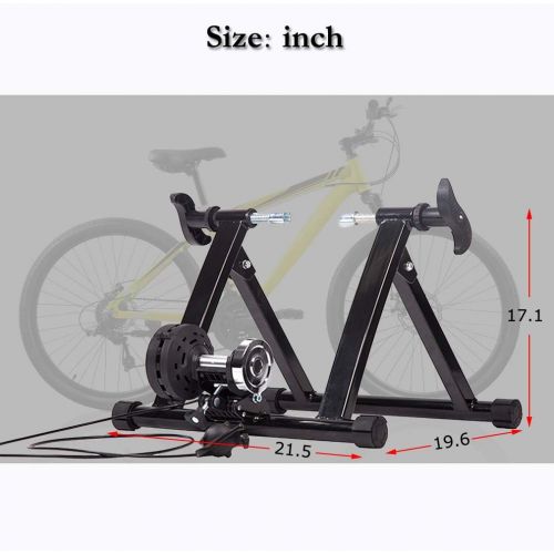  [아마존베스트]FDW Bike Trainer Stand Bicycle Trainers Road Bike Trainer for Indoor Riding Magnetic Bike Trainer with 5 Levels Resistance