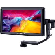 FEELWORLD S55 5.5 inch Camera DSLR Field Monitor Small Full HD 1920x1152 IPS LUT Video Peaking Focus Assist with 4K HDMI 8.4V DC Input Output Include Tilt Arm