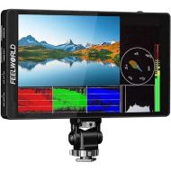 FEELWORLD F7 PRO 7 Inch Touch Screen DSLR Camera Field Monitor with 3D Lut HDR Waveform F970 External Power Install Kit 1920x1200 4K 60Hz HDMI Input Output 8.4V DC Output 5V Type-c Input Mini Hot Shoe