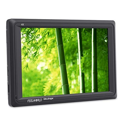  FEELWORLD FW279 7 Inch 2200nit Ultra Bright DSLR Camera Field Monitor High Brightness Sunlight Viewable Full HD 1920x1200 4K HDMI Input Output