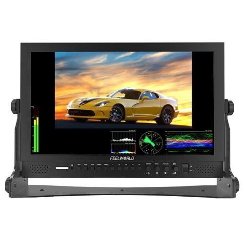  FEELWORLD Feelworld P173-9DSW 17.3 Aluminum Design Full HD 3G-SDIX2HDMI Production Monitor with Waveform, Vector Scope & Histogram, 1920x1080