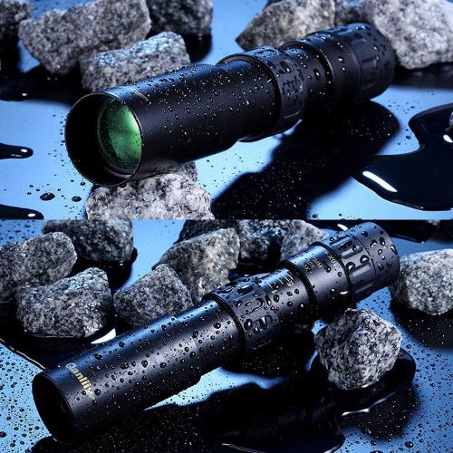  [아마존베스트]FELICON Monocular Telescope, 10-300X32 High Power Compact Portable Pocket HD BAK4 Prism Tripod Monocular with Weak Night Vision for Adults and Kids,Zoom Monocula Waterproof for Bird Watchi