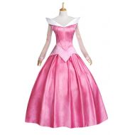 FENIKUSU Princess Costume for Women Adult Halloween Party Deluxe Palace Queen Prom Cosplay Dress