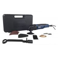 FERM Power Tools OTM1005 Ferm Oscillating Multitool Kit - 2.3A -16 Accessories - Led-Light - Dust Extractor - Storage Case,