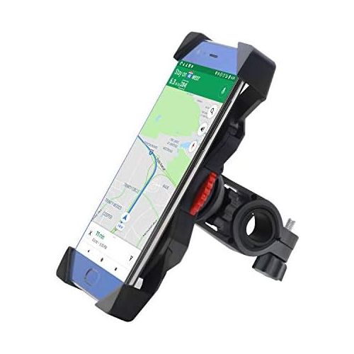  FEYG Handyhalterung Fahrrad,Universal Fahrrad Handyhalterung 360°Drehbare Handyhalter Fahrrader GPS Fuer 3,5-6,5 Zoll Smartphone GPS Andere Gerate Anti-Shake Fahrradzubehoer Radsport Verh