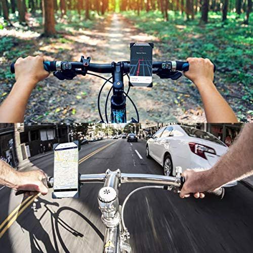  FEYG Handyhalterung Fahrrad,Universal Fahrrad Handyhalterung 360°Drehbare Handyhalter Fahrrader GPS Fuer 3,5-6,5 Zoll Smartphone GPS Andere Gerate Anti-Shake Fahrradzubehoer Radsport Verh