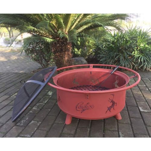  FGVDJ Outdoor Bowl Barbecue Rack Wood Stove Garden Firewood Bonfire Rack Home Charcoal Heating Stove Carbon Grill Brazier