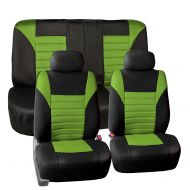 FH Group Premium Air Mesh Seat Covers for Auto Car SUV Van, Full Set, 11 Colors