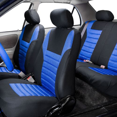  FH Group Premium Air Mesh Seat Covers for Auto Car SUV Van, Full Set, 11 Colors