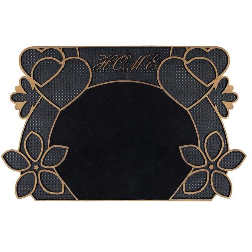  FH Group DM019 Black with golden trim and Black Carpet 18 x 30