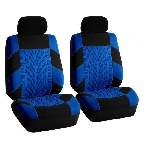  FH Group FH GROUP FH-FB071128 Complete Three Row Set Travel Master Seat Covers Red / Black, (Airbag Ready & Rear Split) - Fit Most Car, Truck, Suv, or Van