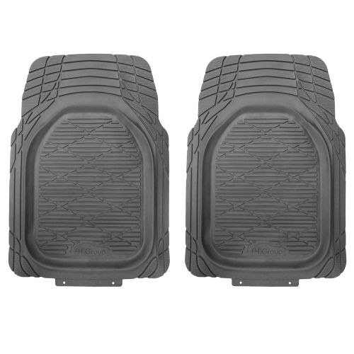  FH Group FH GROUP F11323 Supreme Trimmable Rubber Floor Mat- Fit Most Car, Truck, Suv, or Van