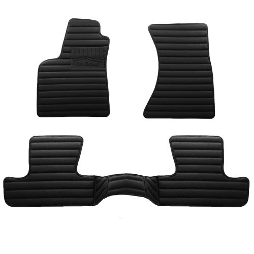  FH Group FM12021-BLACK-AVC Custom-fit Heavy-Duty Faux Leather Car Floor Mats Liners Anti-Slip Backing for Audi Q5 2009-2017