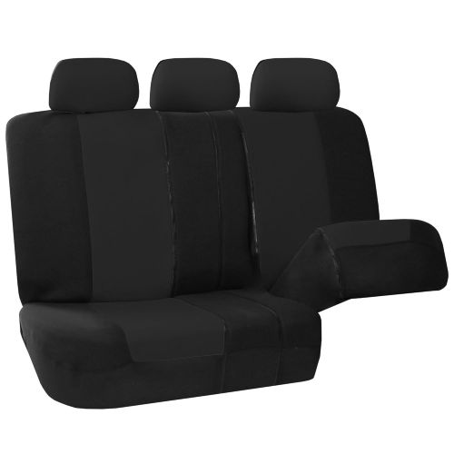  FH Group FH-FB051115 + R11305 Combo Set: Multifunctional Flat Cloth Seat Covers  Full Set