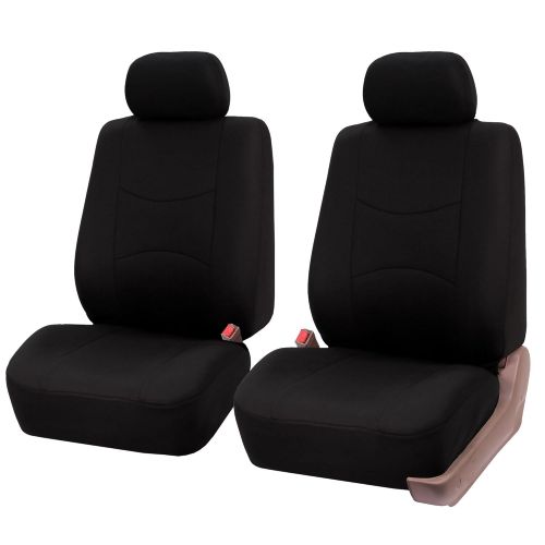  FH Group FH-FB051115 + R11305 Combo Set: Multifunctional Flat Cloth Seat Covers  Full Set