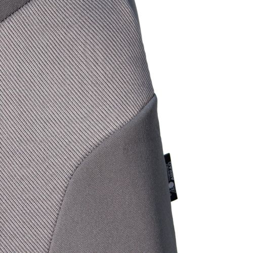  FH Group FH GROUP FB101115 Supreme Twill Fabric High Back Car Seat Cover (Full Set Airbag Ready and Split Rear Bench), Gray w. FREE GIFT- Fit Most Car, Truck, Suv, or Van