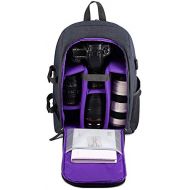 FHGJ Waterproof Digital DSLR Camera Bag Camera Backpack Video Bag Multi-Functional Camera Backpack Video Digital DSLR Bag Case