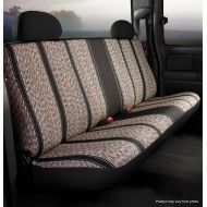 FIA Fia TR42-1 BLACK Custom Fit Rear Seat Cover Bench Seat - Saddle Blanket, (Black))