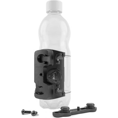  Fidlock Uni Connector Universal Bike Water Bottle Holder for Plastic Bottles or accessories with diameter up to 80 mm. Includes TWIST Bike Base
