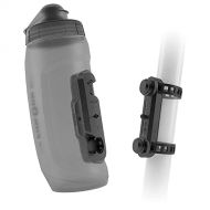 FIDLOCK Twist Bottle 590 Set- Bike Water Bottle Holder with Attached Bottle - Cage Free Magnetic Mount - Clear