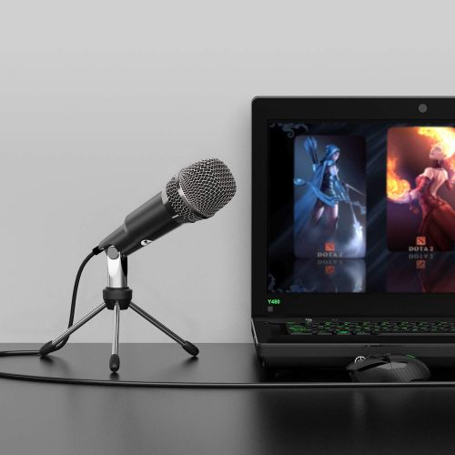  [아마존 핫딜]  [아마존핫딜]FIFINE USB Microphone, Plug and Play Home Studio USB Condenser Microphone for Skype, Recordings for YouTube, Google Voice Search, Games-Windows or Mac-K668