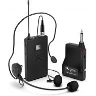[아마존 핫딜] [아마존핫딜]FIFINE Wireless Microphone System, Wireless Microphone set with Headset and Lavalier Lapel Mics, Beltpack Transmitter and Receiver,Ideal for Teaching, Preaching and Public Speaking