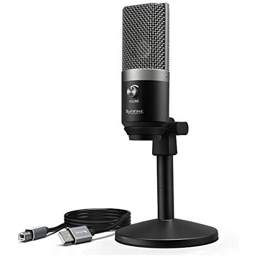  [아마존베스트]FIFINE K670 USB Microphone for Computer (Mac and Windows), Condenser Microphone Optimised for Recording and Streaming, Voice Over, Podcast for YouTube, Skype