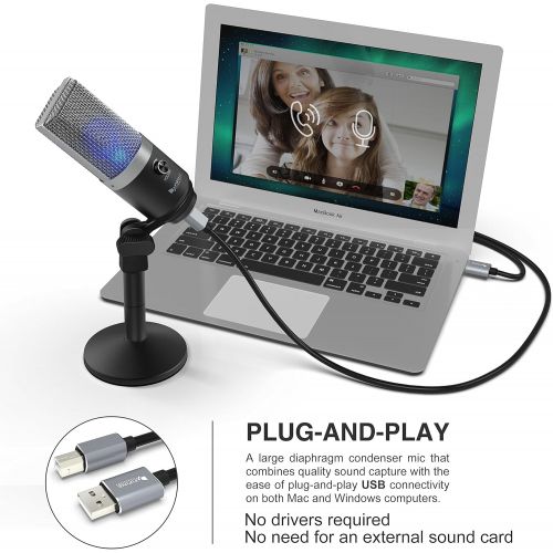  [아마존 핫딜] FIFINE TECHNOLOGY USB Microphone,Fifine PC Microphone for Mac and Windows Computers,Optimized for Recording,Streaming Twitch,Voice Overs,Podcasting for YouTube,Skype Chats-K670