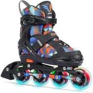 Adjustable Inline Skates for Kids and Adults with Light Up Wheels,Roller Skates for Girls and Boys,Women