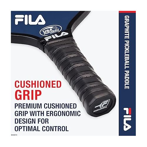  FILA Accessories Pickleball Paddles Graphite - Official Pickleball Paddles Lightweight Comfort Grip