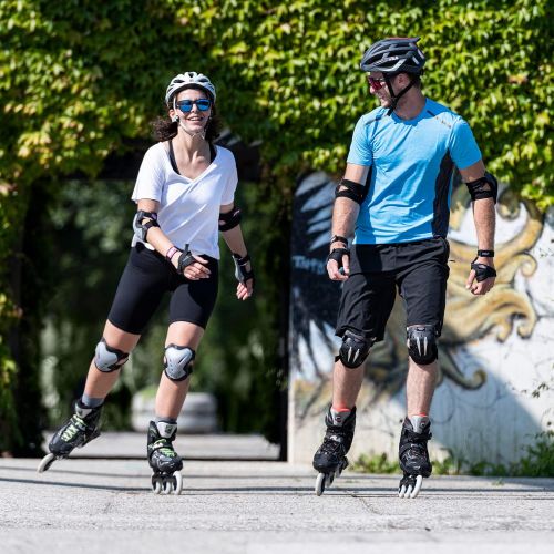  FILA Skates - Legacy Pro 100 Inline Skates for Men and Women - Great for Indoor/Outdoor Fitness