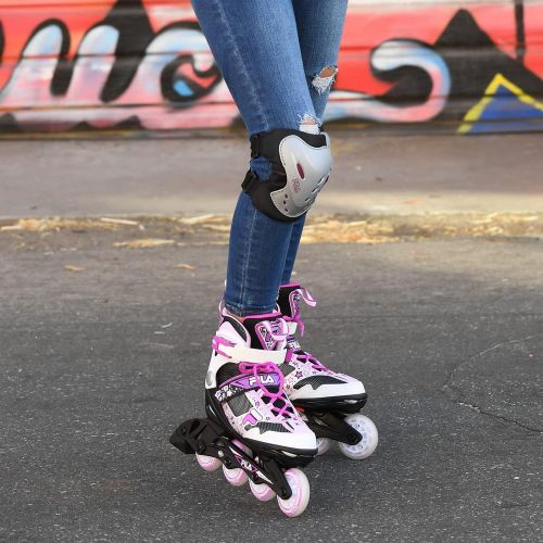  FILA Skates - J-One Adjustable Inline Skates for Girls and Boys