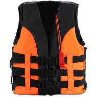Filfeel Kids Life Vest, Swimming Boating Drifting Aid Jacket with Whistle for Child 2-12 Years Old