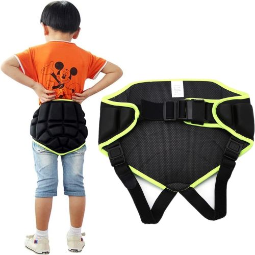  FILFEEL Protective Butt Pad, Children Extreme Sports Hip Pad Hockey Ski Snow Boarding Skate Hip Protection Mat Padded Impact Shorts (Children Under 12 Years Old)