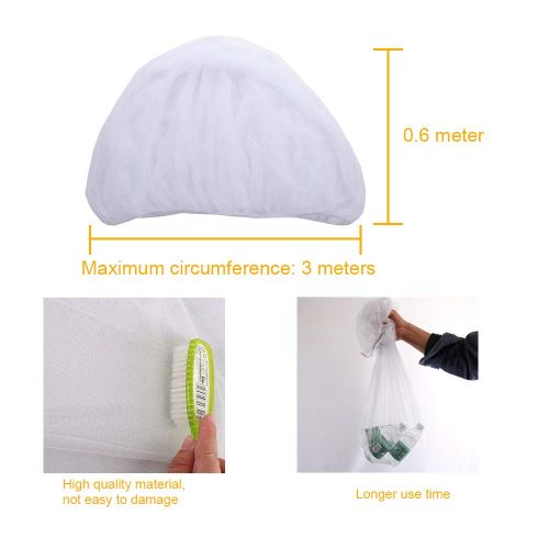 FINENIC Mosquito Net for Baby Stroller，Efficient　Insect Netting，High Elasticity and...