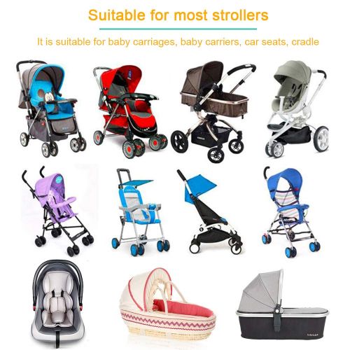  FINENIC Mosquito Net for Baby Stroller，Efficient　Insect Netting，High Elasticity and...