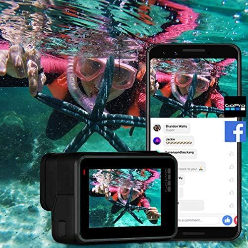  [아마존베스트]FINENIC Compatible for GoPro Hero 7(Black)/6/5 Lens Protector case Accessories, Screen Protector Film+Tempered Glass Lens Protection Film+Lens Cover Lens Cap Accessories 【6-Pack】【B