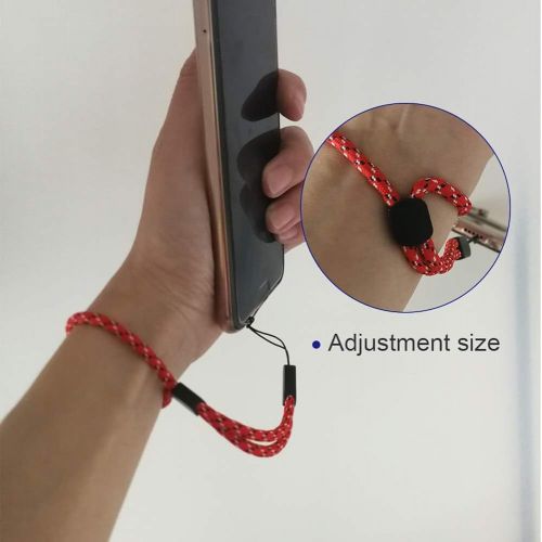  FINENIC Adjustable Hand Wrist Strap Lanyard,8.5 inch Nylon Lanyard with Quick-Release for iPhone, Camera, Keychains, Cell Phone, USB Flash Drives and Other Portable Items, Mix （6 P