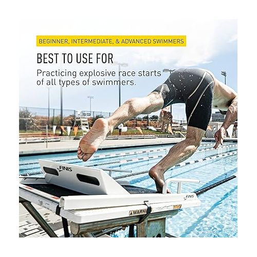  FINIS Swim Block Track-Start, Black