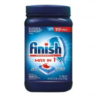 FINNISH Finish Powerball Max-in-1 Automatic Dishwasher Detergent, 117 ct.- 2 Packs