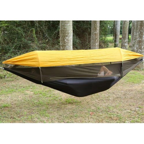  FIREHIKING Camping Hammock with Dust Cover Sun Tarp Bug Inner Net Pop-Up