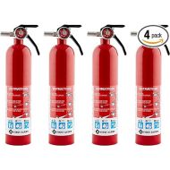 First Alert Home1-4, First Alert Standard Home Fire Extinguisher, Red 4pk