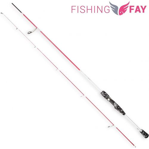  [아마존베스트]FISHINGFAY SEELOYA Ultralight Carbon Spinning Rod 189 cm 2-9 g with Fuji Rings and Reel Holder - Fishing Rod - Plug-In Rod - Direct Power Transmission when Fishing for Trout, Saib