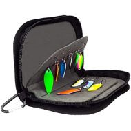 [아마존베스트]FISHN Indicator Bag - Spoon Bag - Heavy Duty Pocket for Indicators, Spoons, Spinners and Flies - Very Slim, Lightweight and Offers Great Protection